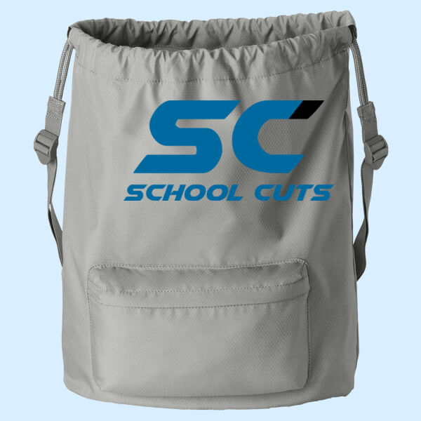 School Cuts Drawstring Bag Logo Thumbnail