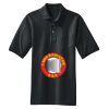 Heavyweight Cotton Pique Polo with Pocket Thumbnail