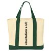 Ideal Twill Two Tone Shopping Tote Thumbnail