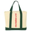 Ideal Twill Two Tone Shopping Tote Thumbnail